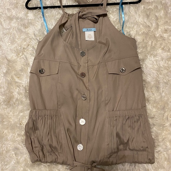 Marciano Beige Blouse - Picture 1 of 4